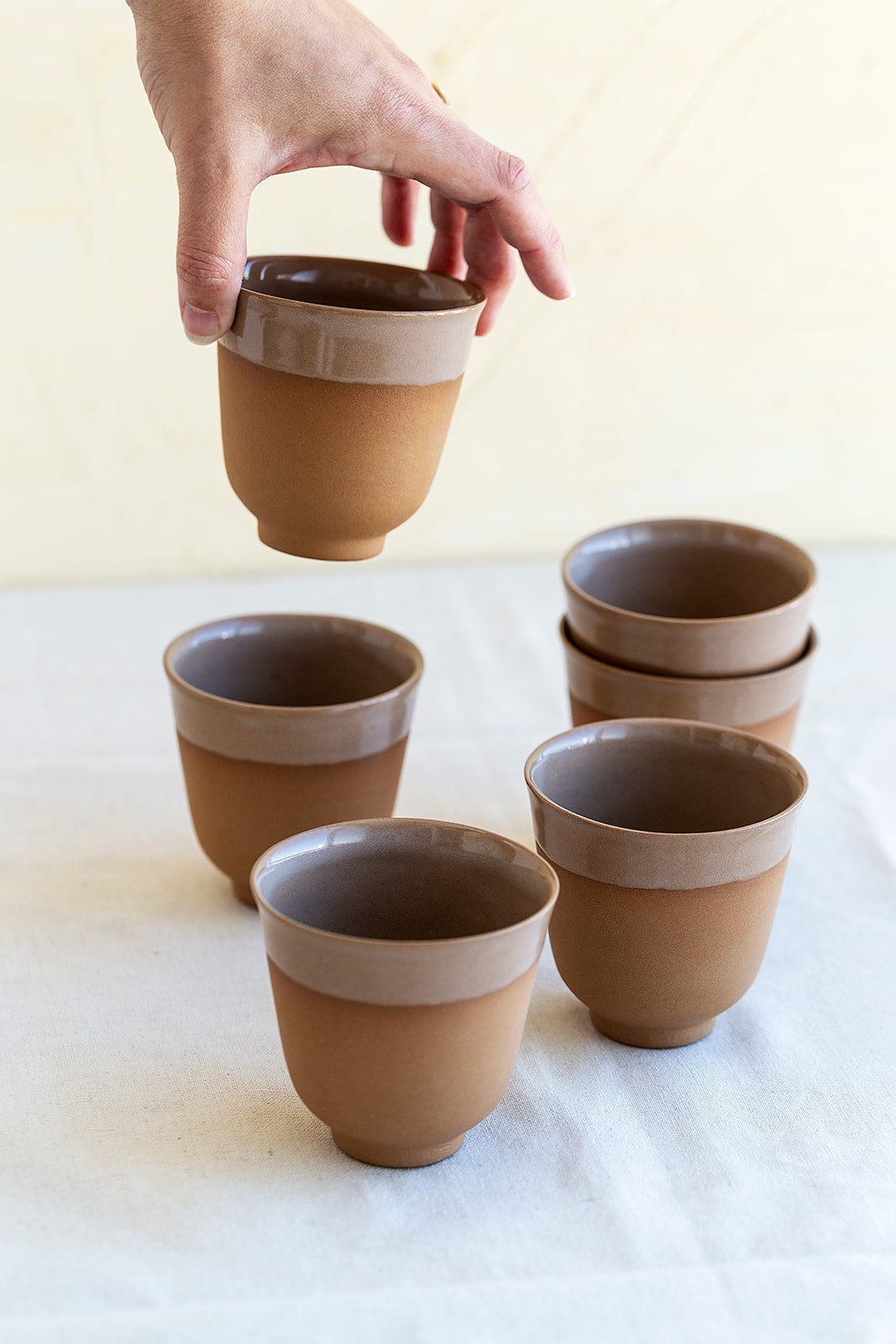 Ceramic cup - Terra Cotta cup